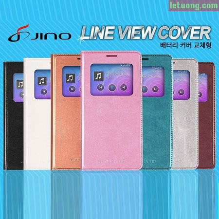 Ốp lưng Sky A900 Jino Line View Cover mỏng gọn, thời trang 1