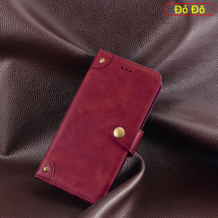 Bao da Galaxy A72 5G iDewei Wallet Vintage Sang Trọng - Cổ điển