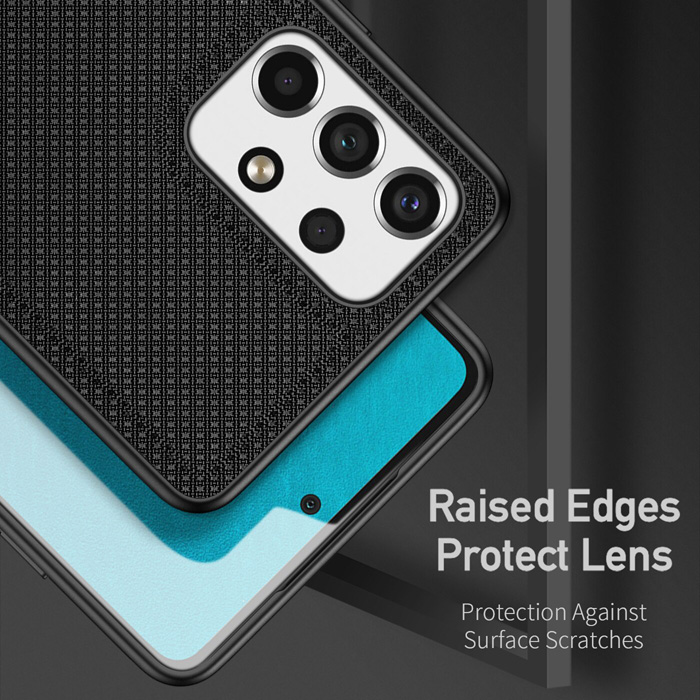 Ốp lưng Samsung A53 5G Dux Ducis Fino dệt sợi Nylon siêu bền