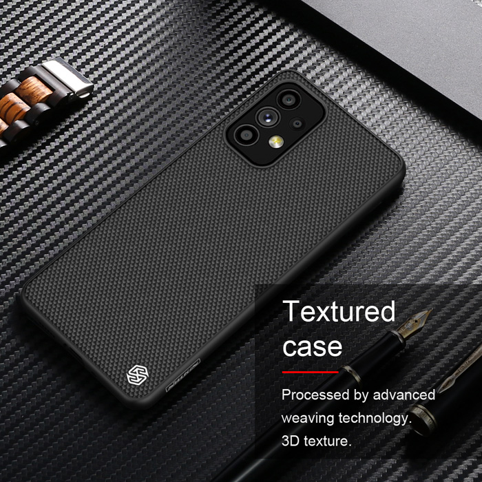 Ốp lưng Samsung A73 5G Nillkin Texture 3D Case sợi Nylon siêu mỏng