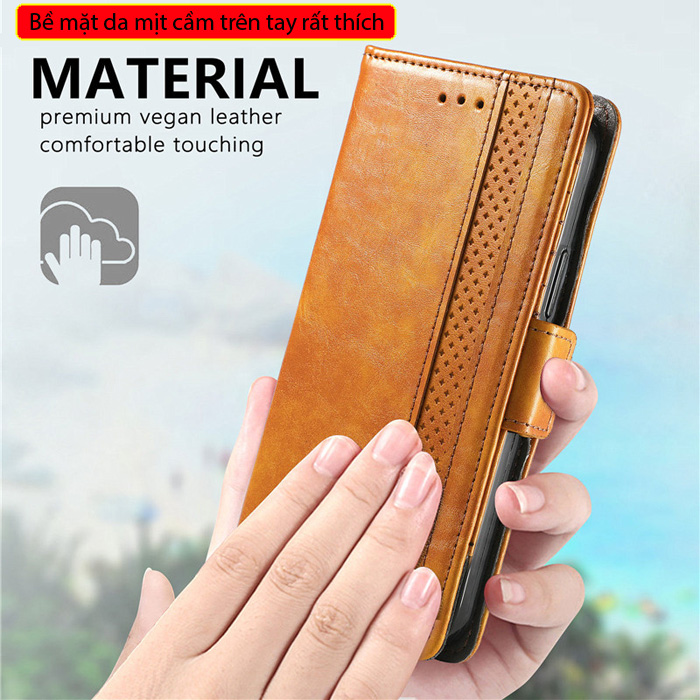 Bao da Galaxy A73 5G LT Magnetic Wallet Card đa năng