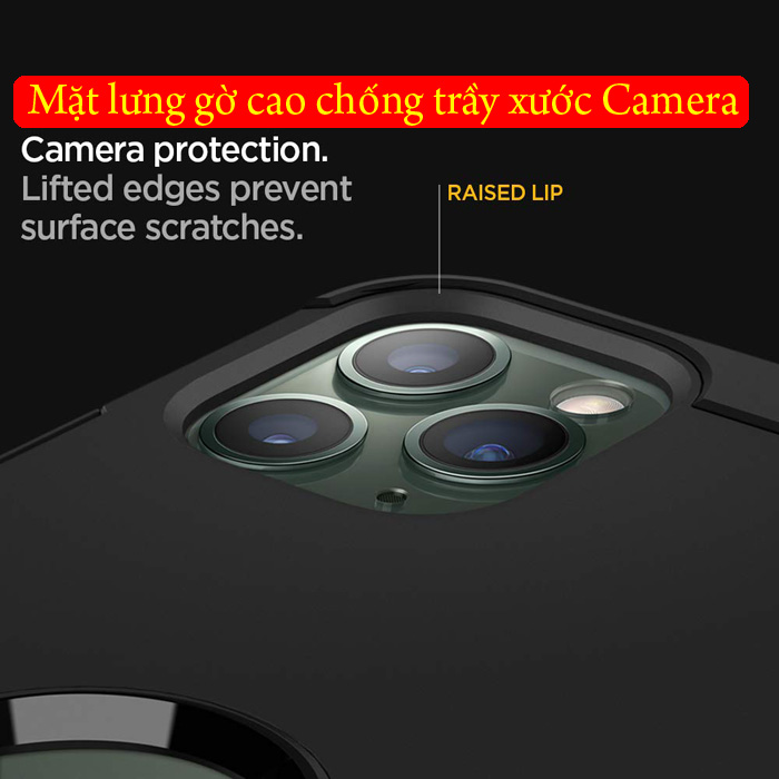 Ốp lưng iPhone 11 Pro Max Spigen Tough Armor chống va đập ( hàng USA )