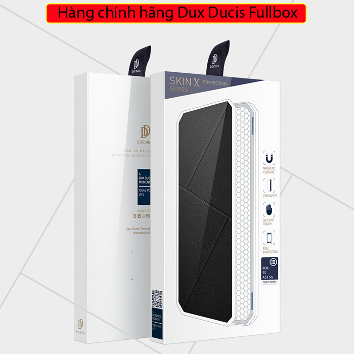 Bao da Samsung A53 5G Dux Ducis Skin X chống sốc
