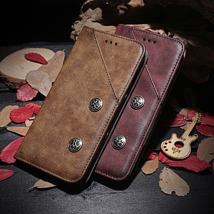 Bao da Galaxy A30s / A50 Ourhan Vintage Leather Card cổ điển - sang trọng