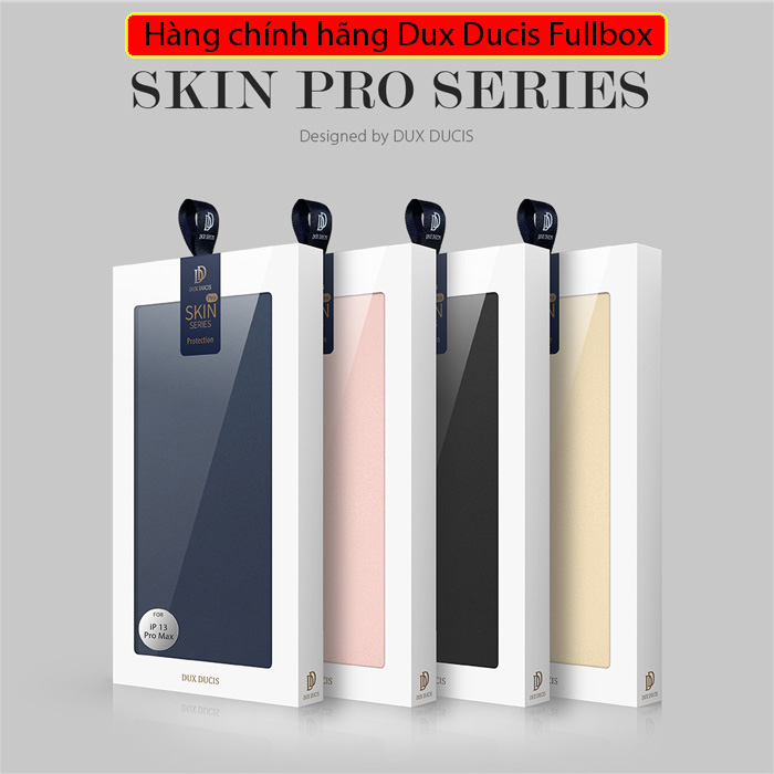 Bao da iPhone 13 Pro Max Dux Ducis Skin Siêu mỏng êm mềm mịn