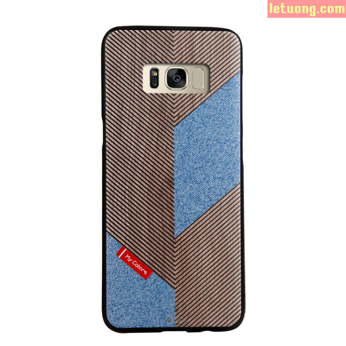 Ốp lưng Galaxy S8 Mycolors Avengers dập nổi 3D + dán lưng Carbon
