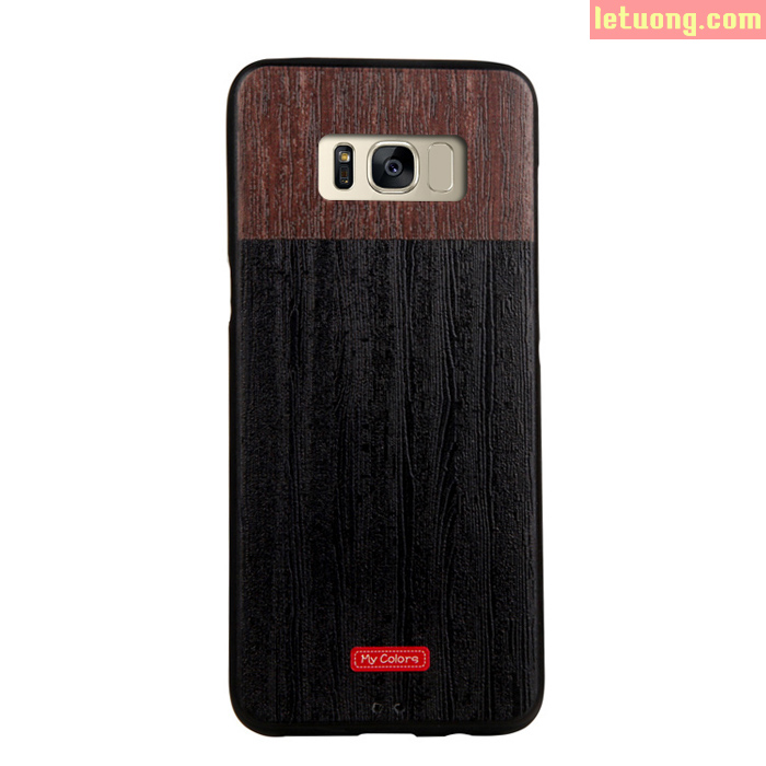 Ốp lưng Galaxy S8 Mycolors Avengers dập nổi 3D + dán lưng Carbon