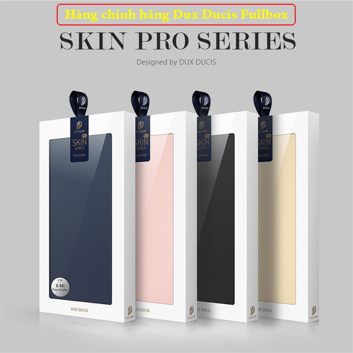 Bao da Poco X3 Pro Dux Ducis Skin Siêu mỏng nhẹ Êm - Mềm - Mịn