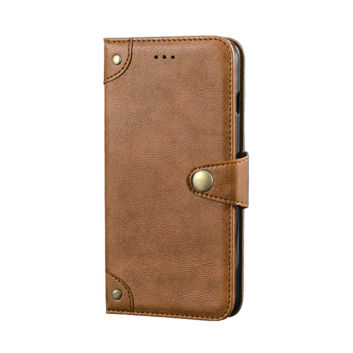 Bao da Oppo Reno 5 iDewei Wallet Vintage Sang Trọng - Cổ điển