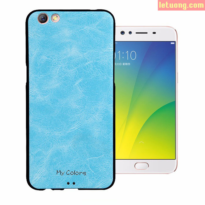 Ốp lưng Oppo F3 Plus Mycolors Leather TPU lưng da