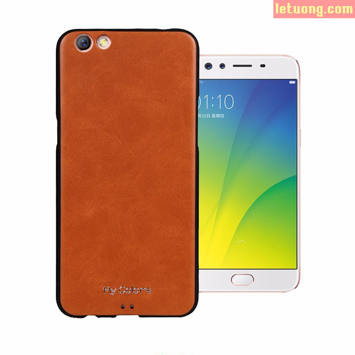 Ốp lưng Oppo F3 Plus Mycolors Leather TPU lưng da