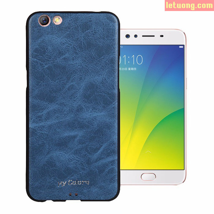 Ốp lưng Oppo F3 Plus Mycolors Leather TPU lưng da
