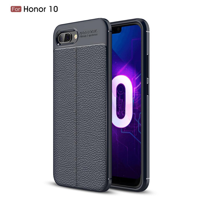 Ốp lưng Huawei Honor 10 LT Leather Design Case vân da - sang trọng