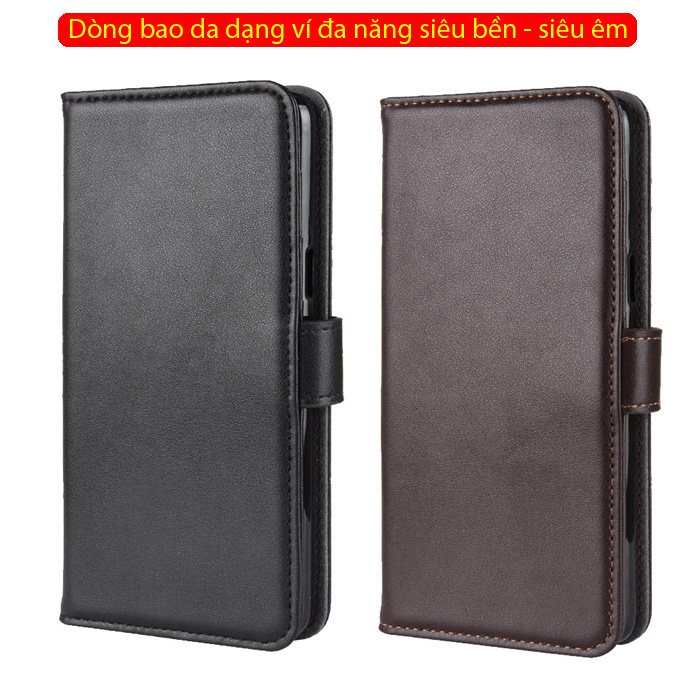 Bao da Galaxy A20 LT Wallet Leather dạng ví siêu bền - siêu êm 1