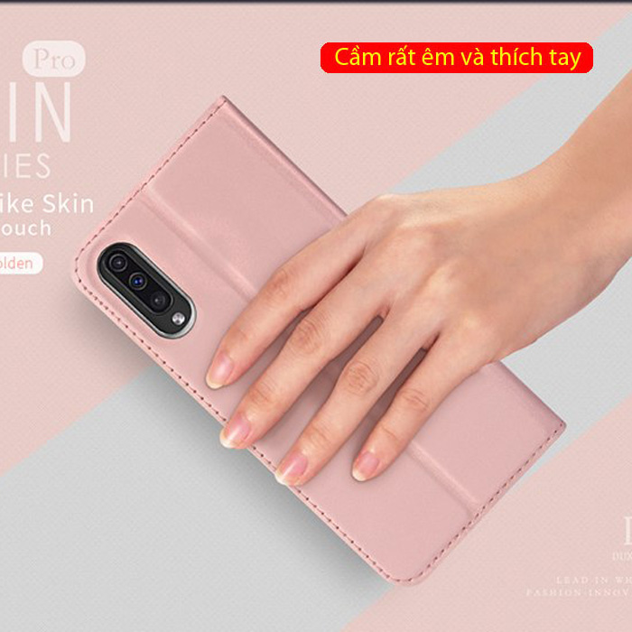 Bao da Galaxy A50 Dux Ducis Skin khung mềm - siêu mỏng - siêu mịn 1