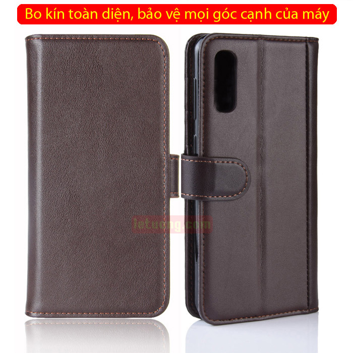 Bao da Galaxy A50 LT Wallet Leather dạng ví siêu bền - siêu êm 4