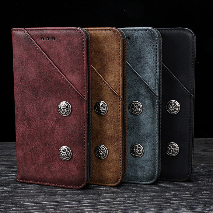 Bao da Galaxy A30s Ourhan Vintage Leather Card cổ điển - sang trọng 1