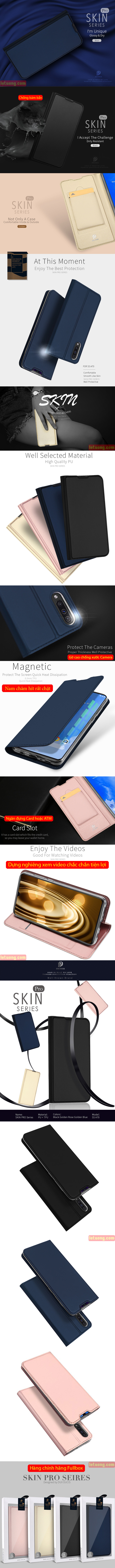 Bao da Galaxy A70 Dux Ducis Skin khung mềm - siêu mỏng - siêu mịn 5
