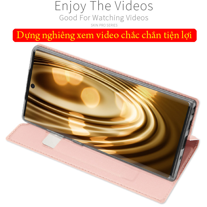 Bao da Galaxy Note 10 Dux Ducis Skin khung mềm - siêu mỏng - siêu mịn 3