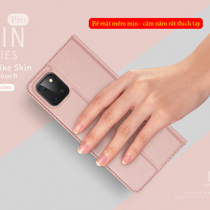 Bao da Galaxy Note 10 Lite Dux Ducis Skin khung mềm - siêu mỏng - siêu mịn 1