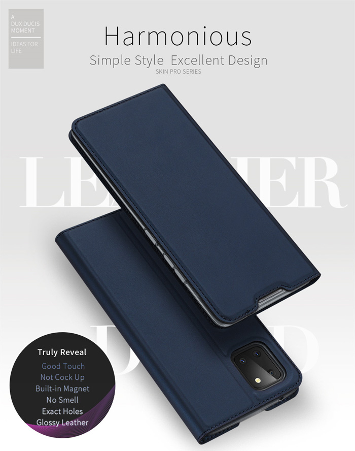 Bao da Galaxy Note 10 Lite Dux Ducis Skin khung mềm - siêu mỏng - siêu mịn 4