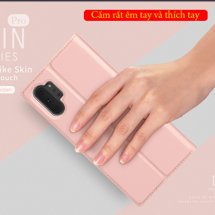 Bao da Galaxy Note 10 Plus Dux Ducis Skin khung mềm - siêu mỏng - siêu mịn 1