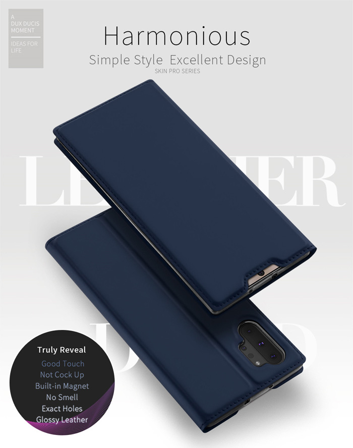 Bao da Galaxy Note 10 Plus Dux Ducis Skin khung mềm - siêu mỏng - siêu mịn 4