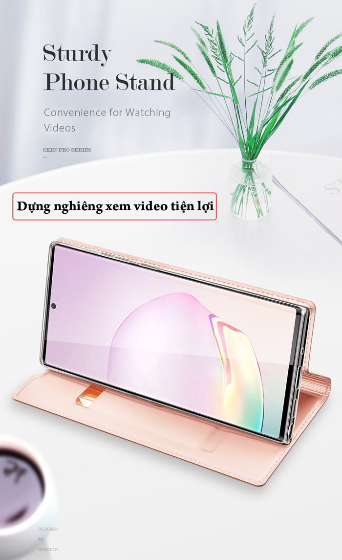 Bao da Galaxy Note 20 Ultra / 5G Dux Ducis Skin siêu mỏng - siêu mịn 3