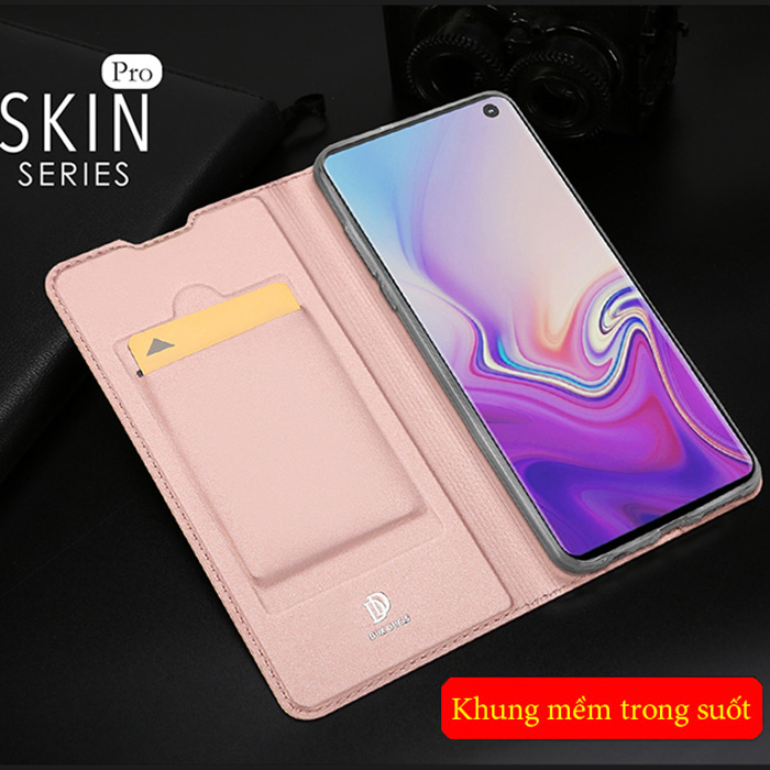 Bao da Galaxy S10 Dux Ducis Skin khung mềm - siêu mỏng - siêu mịn 2