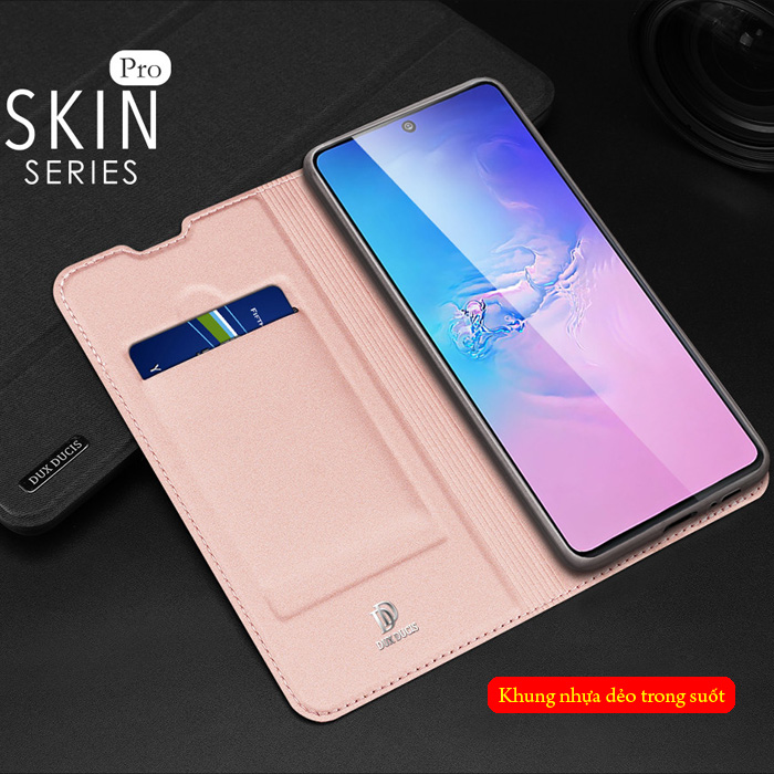 Bao da Galaxy S10 Lite Dux Ducis Skin khung mềm - siêu mỏng - siêu mịn 2