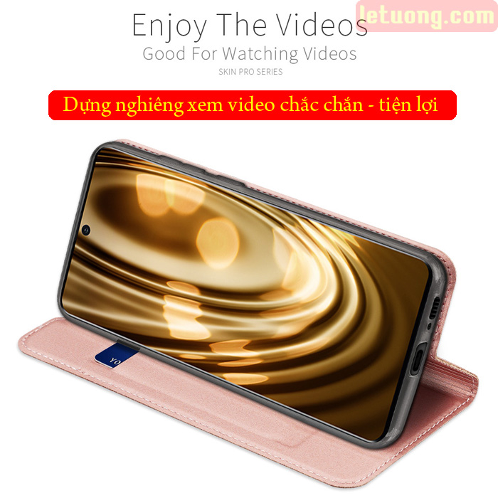 Bao da Galaxy S10 Lite Dux Ducis Skin khung mềm - siêu mỏng - siêu mịn 3