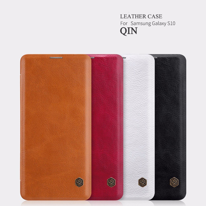 Bao da Galaxy S10 Nillkin Qin Leather sang trọng - cổ điển 1