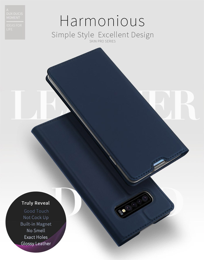 Bao da Galaxy S10 Plus Dux Ducis Skin khung mềm - siêu mỏng - siêu mịn 5