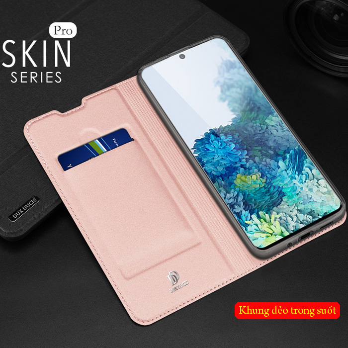 Bao da Galaxy S20 Dux Ducis Skin khung mềm - siêu mỏng - siêu mịn 2