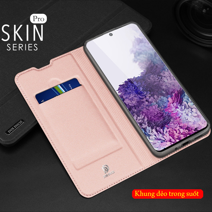 Bao da Galaxy S20 Plus Dux Ducis Skin khung mềm - siêu mỏng - siêu mịn 2