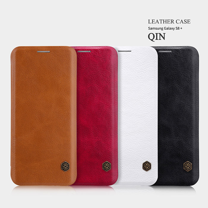 Bao da Galaxy S8 Nillkin Qin Leather sang trọng, cổ điển bền bỉ 1