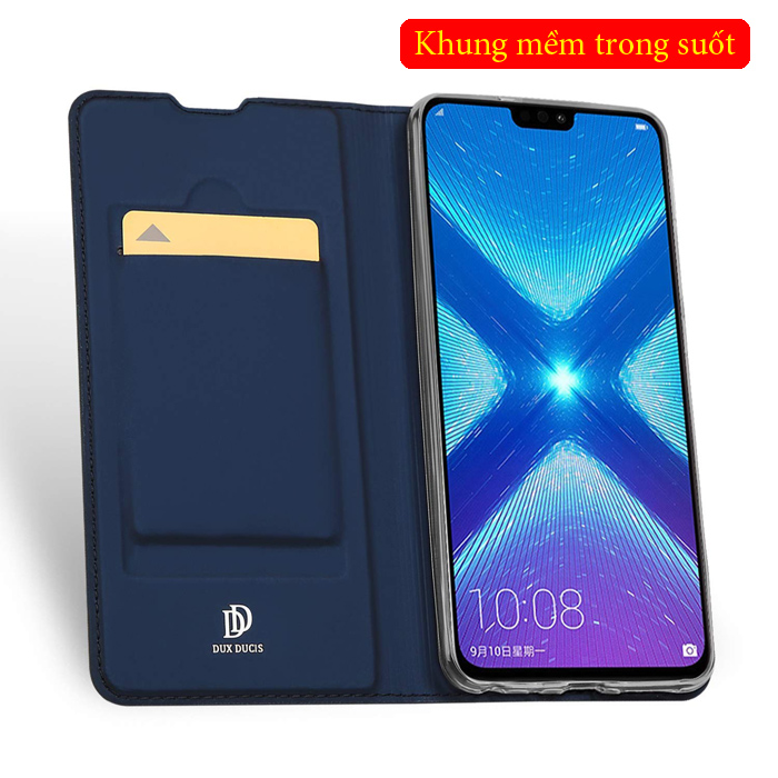 Bao da Honor 8X Dux Ducis Skin khung mềm - siêu mỏng - siêu mịn 2