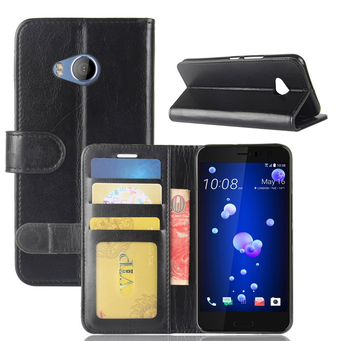 Bao da HTC U11 Life LT Wallet Leather dạng ví đa năng - Khung mềm 1