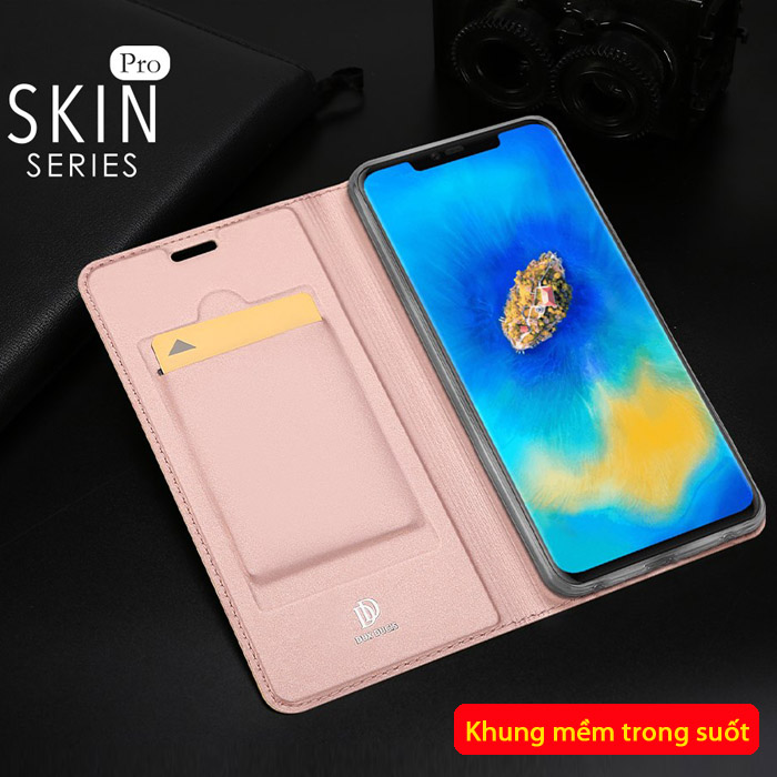 Bao da Huawei Mate 20 Pro Dux Ducis Skin khung mềm - siêu mỏng - siêu mịn 2