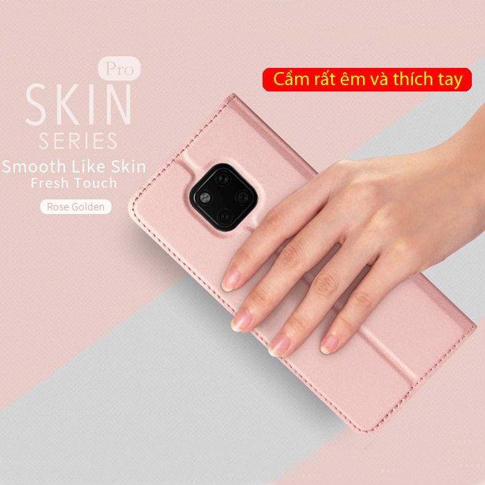 Bao da Huawei Mate 20 Pro Dux Ducis Skin khung mềm - siêu mỏng - siêu mịn 1