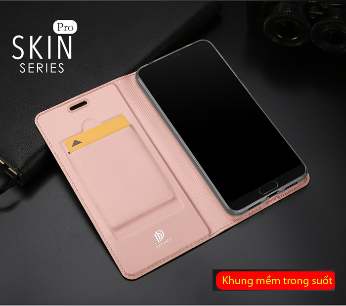 Bao da Huawei P20 Pro Dux Ducis Skin siêu mỏng - khung mềm 2