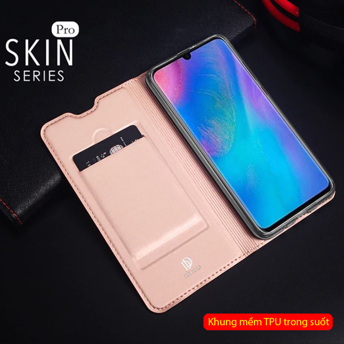 Bao da Huawei P30 Lite Dux Ducis Skin khung mềm - siêu mỏng - siêu mịn 2