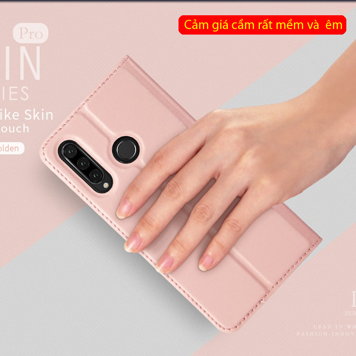 Bao da Huawei P30 Lite Dux Ducis Skin khung mềm - siêu mỏng - siêu mịn 1