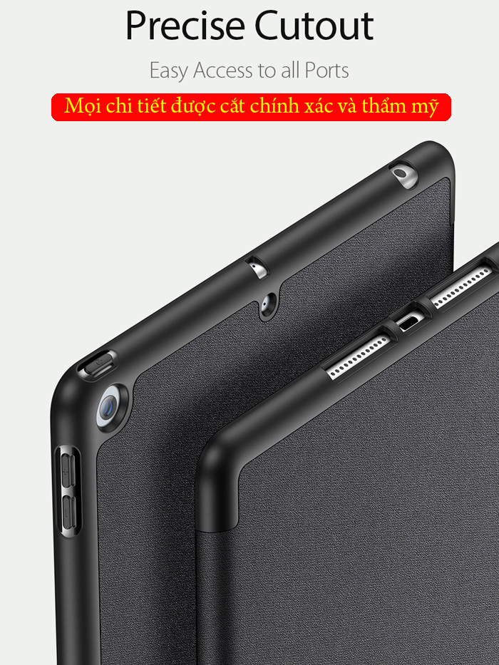 Bao da iPad 10.2 inch 2019 Ducc Ducis Domo Tiện Lợi - Chống Sốc 7