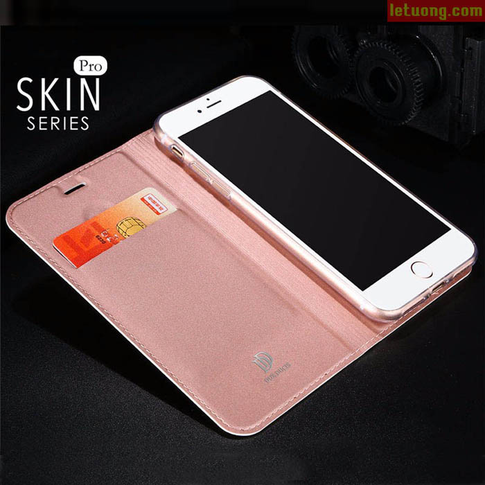 Bao da Iphone 7 DUX DUICS Skin siêu mỏng khung mềm chống sốc 3