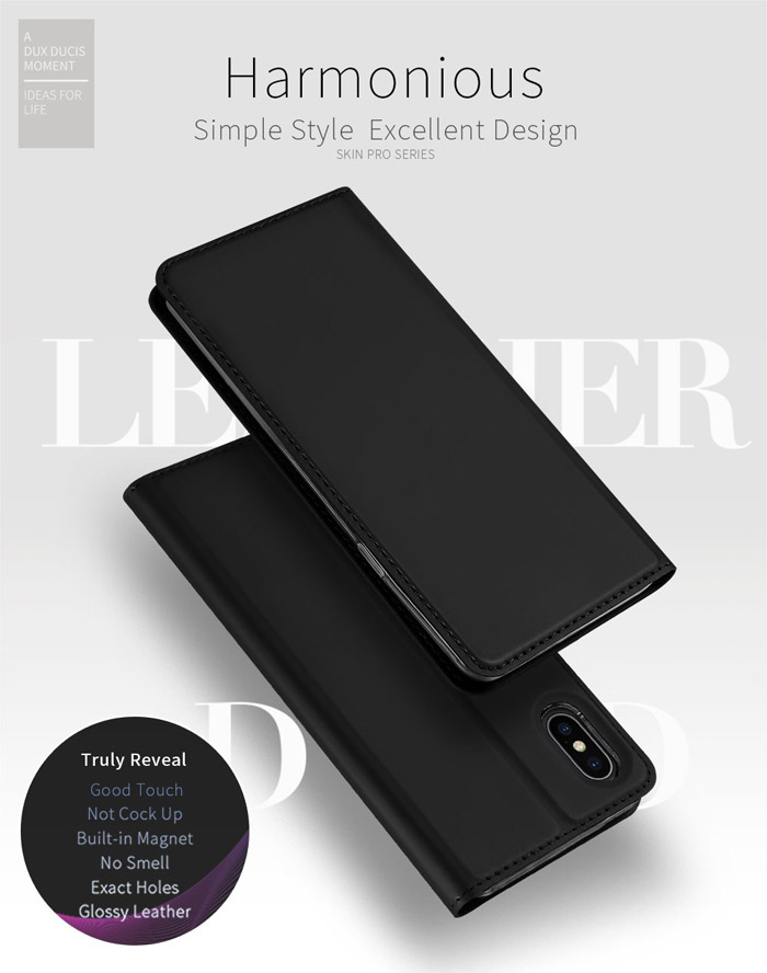 Bao da iPhone Xs Max Dux Ducis Skin khung mềm siêu mỏng 1