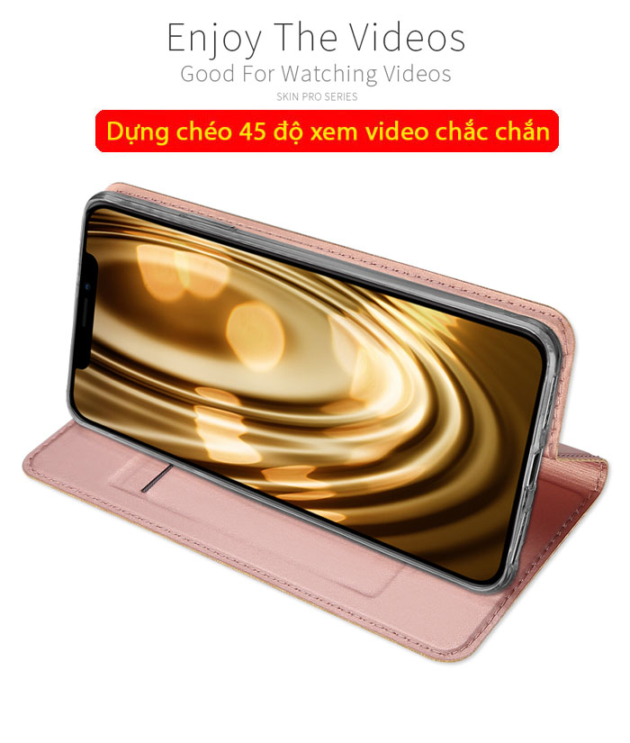 Bao da iPhone Xs Max Dux Ducis Skin khung mềm siêu mỏng 4