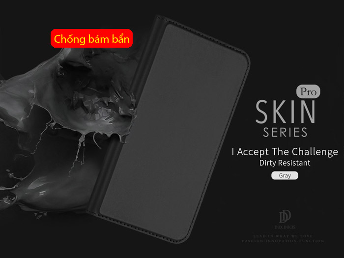 Bao da iPhone Xs Max Dux Ducis Skin khung mềm siêu mỏng 3