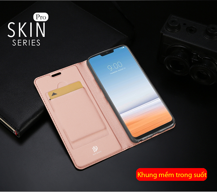 Bao da LG G7 ThinQ Dux Ducis Skin siêu mỏng - khung mềm 2