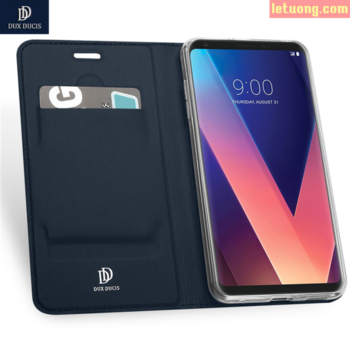 Bao da LG V30 Dux Ducis Skin khung mềm, siêu mỏng, thời trang 2